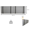 medidas cabecera king size gris