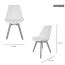 silla tipo eames
