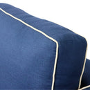 sillón azul