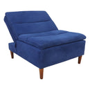 donde comprar sillón reclinable cómodo azul cerca de mi