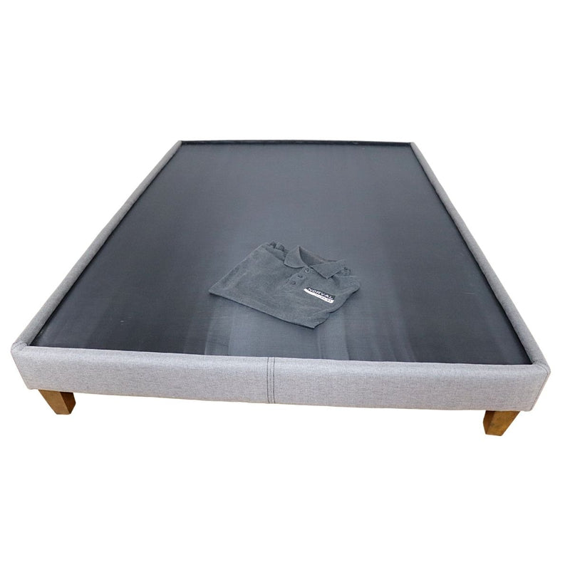 base para cama queen size minimalista moderna gris donde comprar cerca de mi 