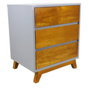 mesa de noche para recámara de madera pequeña donde comprar cerca de mi