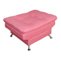 comprar taburete rosa banco con almacenamiento  individual reposa pies baúl cerca de mi