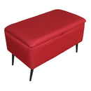 comprar baúl rojo con almacenamiento pie de cama cerca de mi