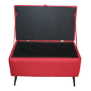 comprar baúl rojo con almacenamiento para niños pie de cama cerca de mi