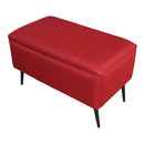 comprar baúl rojo con almacenamiento infantil pie de cama cerca de mi