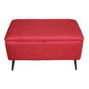 comprar baúl rojo con almacenamiento pie de cama para ropa cerca de mi