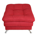 comprar taburete banco con almacenamiento  individual reposa pies baúl rojo cerca de mi