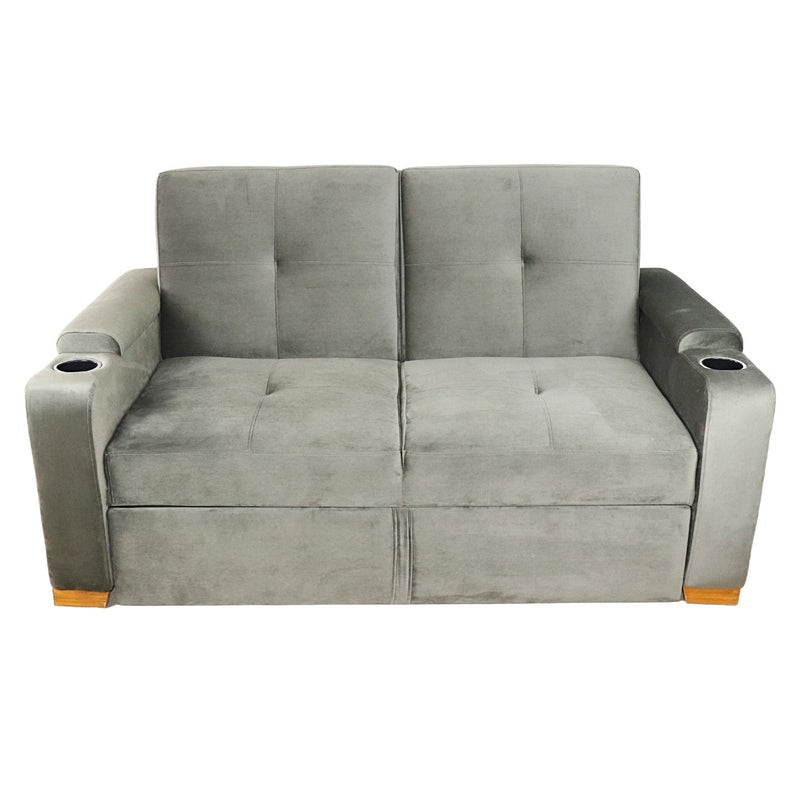 sofá cama cómodo moderno gris donde comprar cerca de mi precio ofertas