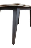 mesa de comedor gris