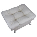 taburete pequeño beige otomano reposapiés cómodo moderno minimalista cerca de mi donde comprar