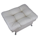 taburete pequeño beige otomano reposapiés cómodo moderno minimalista cerca de mi donde comprar