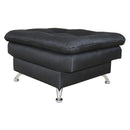 taburete otomano reposapiés cómodo negro moderno pequeño minimalista cerca de mi donde comprar