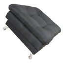 taburete negro otomano reposapiés cómodo moderno pequeño minimalista cerca de mi donde comprar